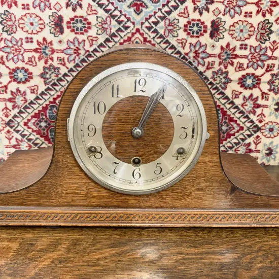 Oak Mantle Clock