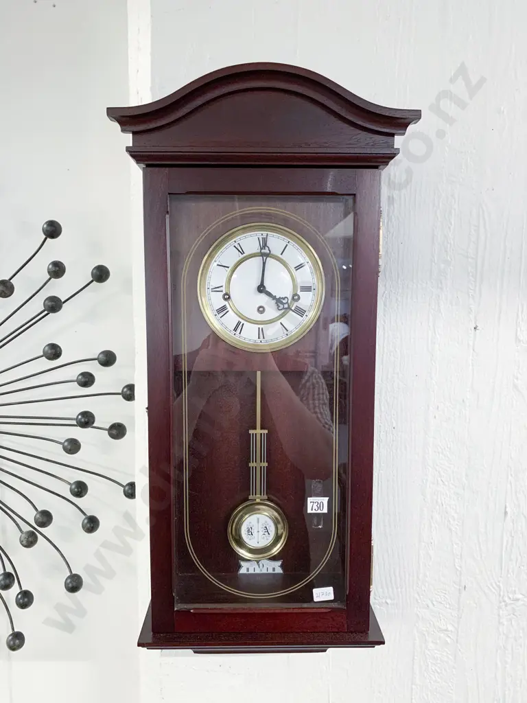German Acctim Striking Wall Clock Image 1++