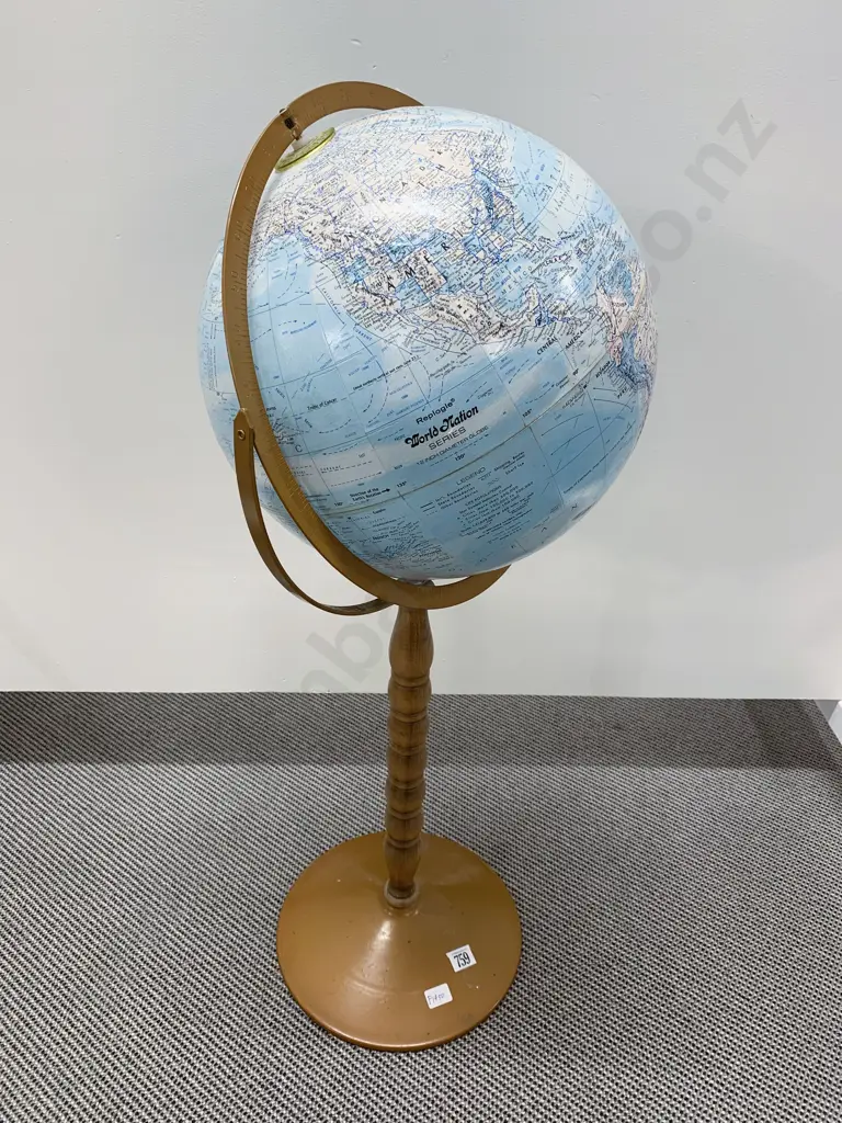Repogle World Nation 12" Diameter Globe on Stand Image 1++