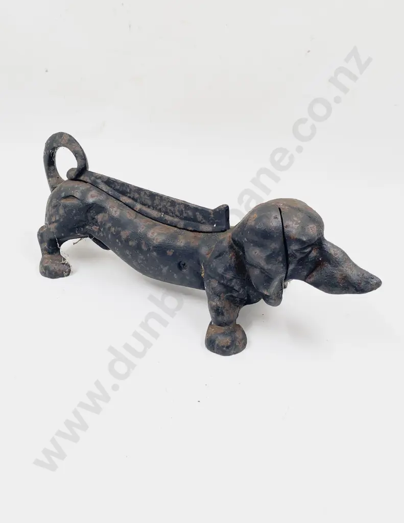 Daschund Cast Iron Boot Scraper Image 1++