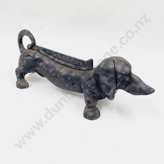 Daschund Cast Iron Boot Scraper