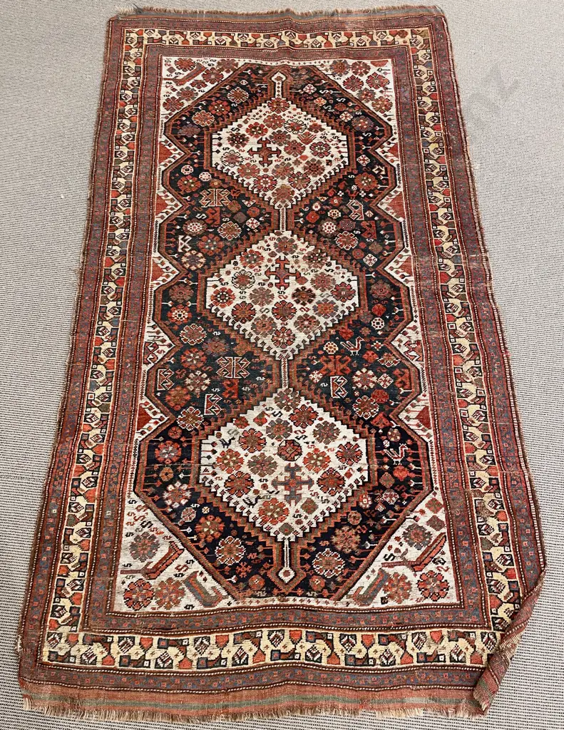 Antique Caucasian Rug Image 1++