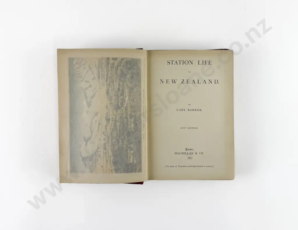 Lady Barker - Station Life in New Zealand Image 1++