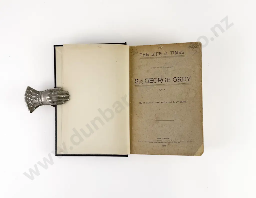 Rees William Lee & Lily - Life & Times Of The Right Honourable Sir George Grey Image 1++