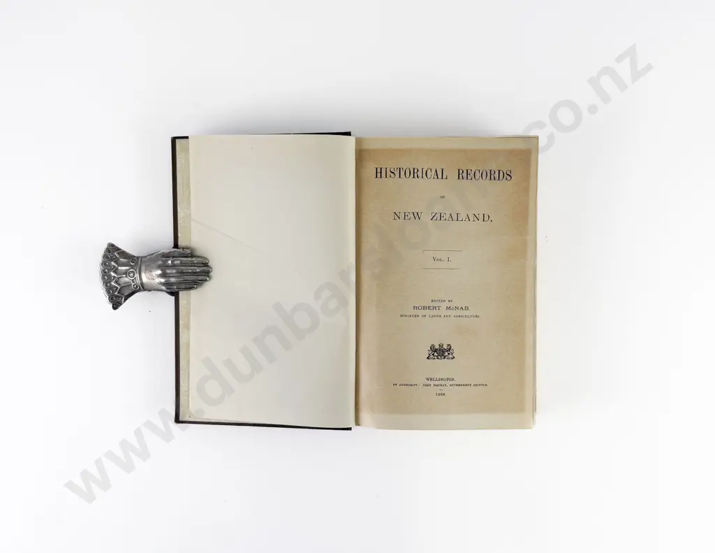 McNab Robert - Historical Records of New Zealand Image 1++
