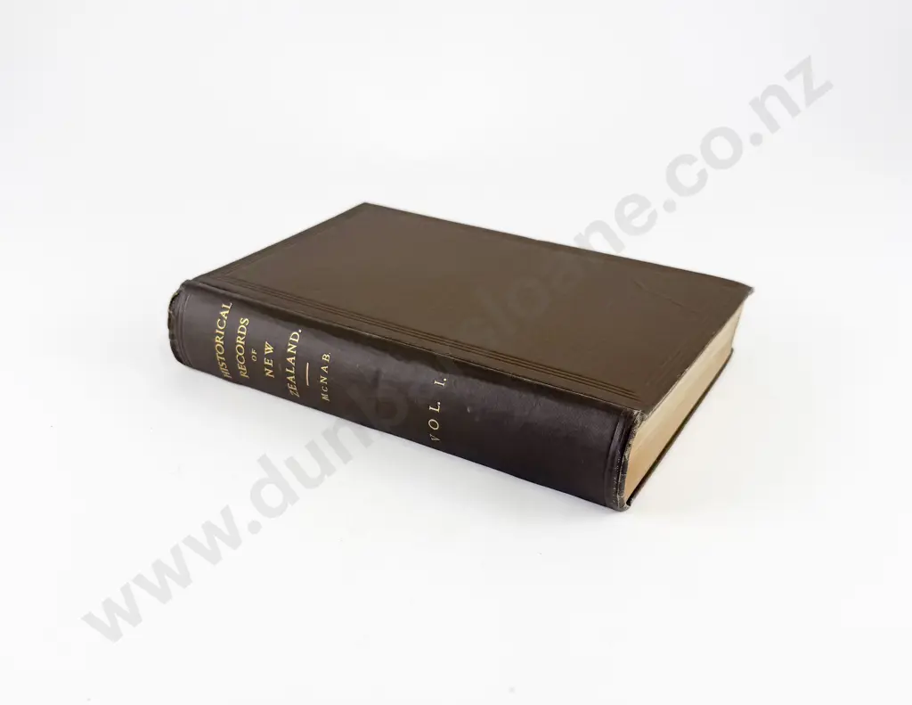 McNab Robert - Historical Records of New Zealand Image 1++