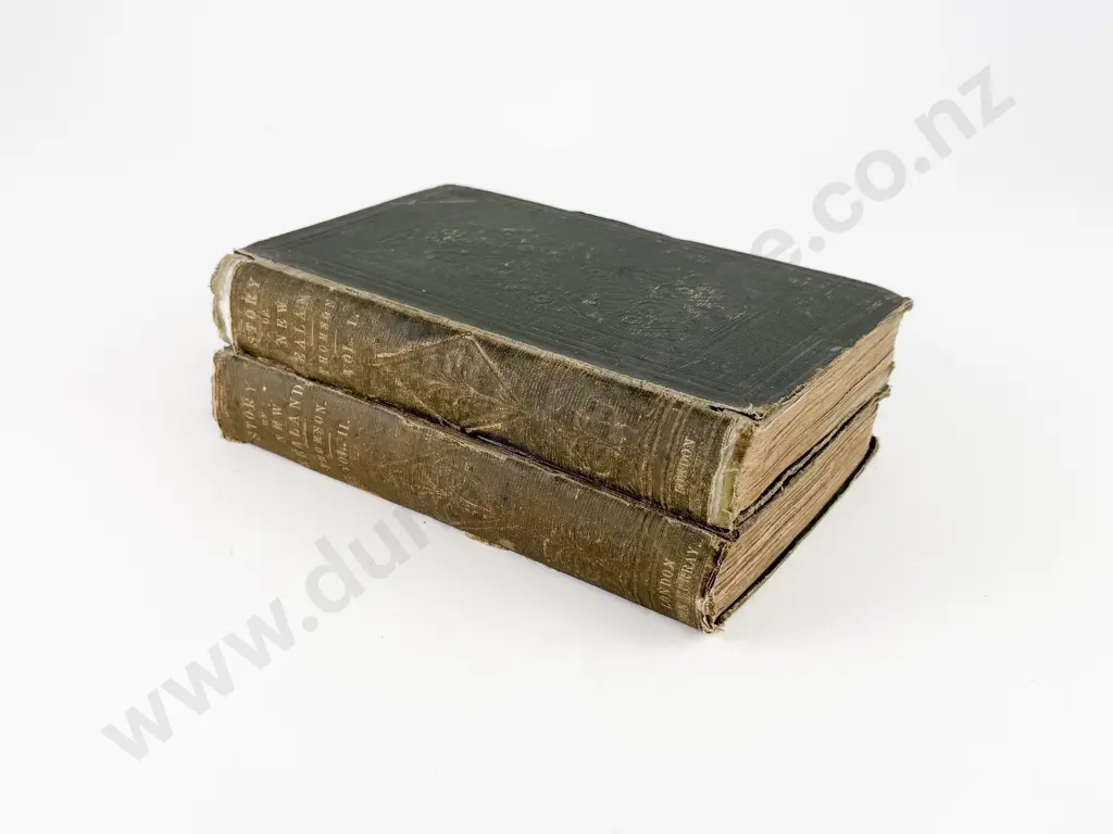 Thomson, Arthur S., The Story of New Zealand (2 Volumes) 1859 Image 1++
