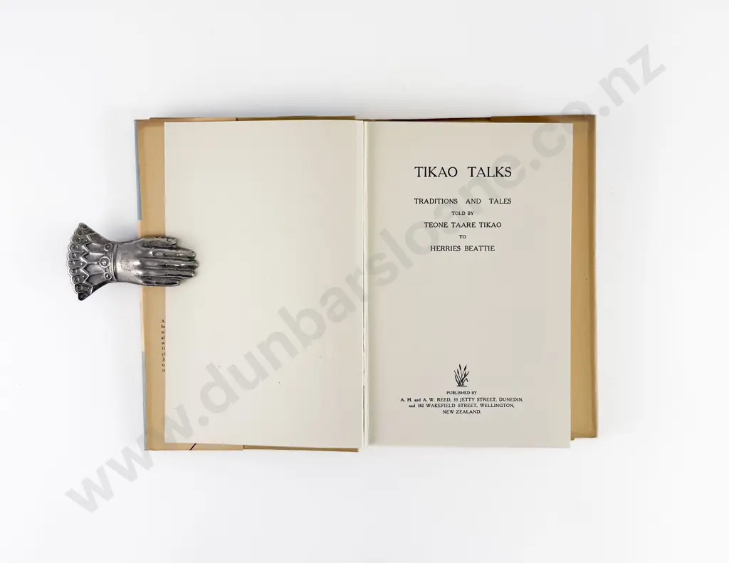 Beattie Herries - Tikao Talks (Signed & Inscripbed copy) Image 1++