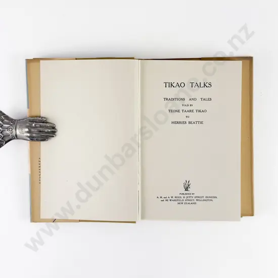 Beattie Herries - Tikao Talks (Signed & Inscripbed copy)