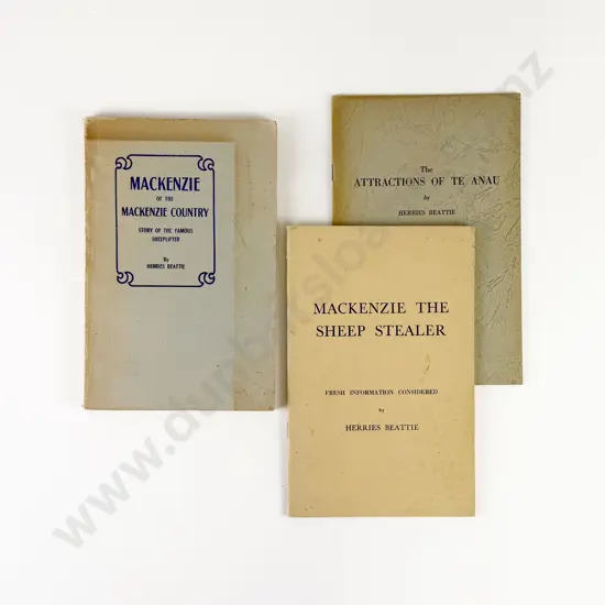 3 Volumes By Herries Beattie