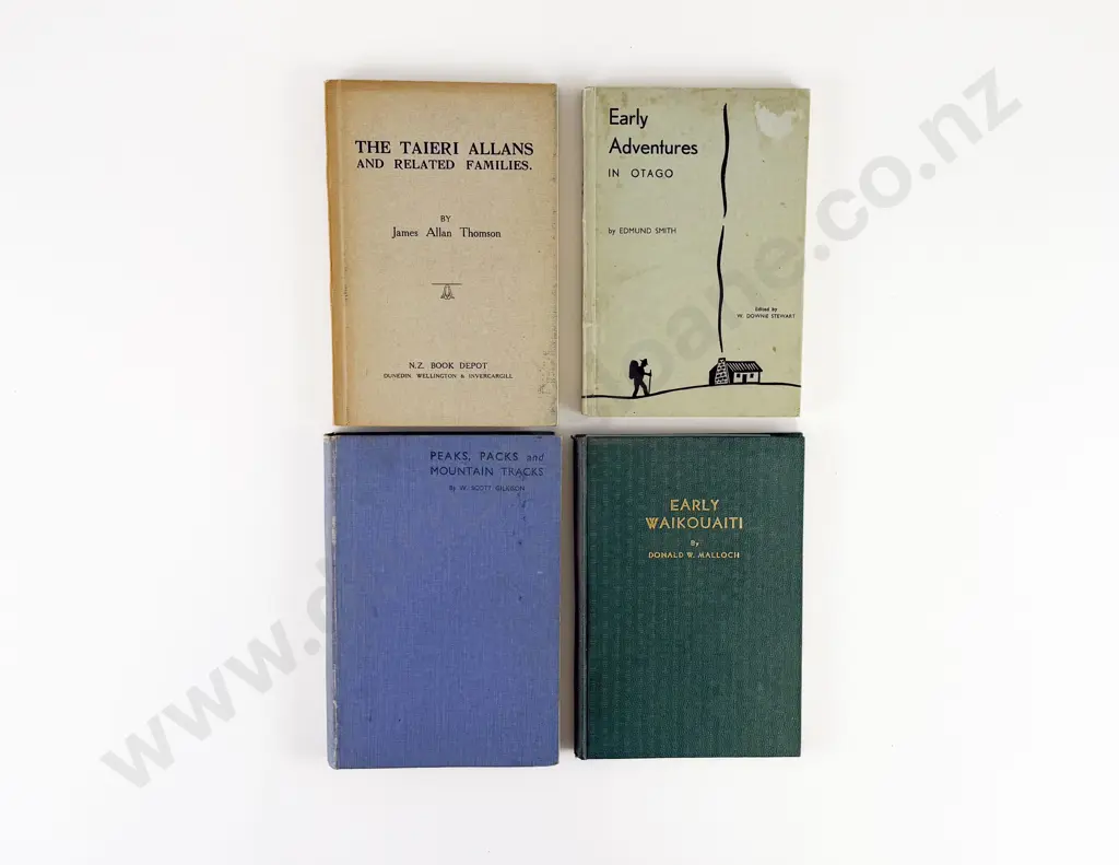 4 Early Otago Volumes Image 1++