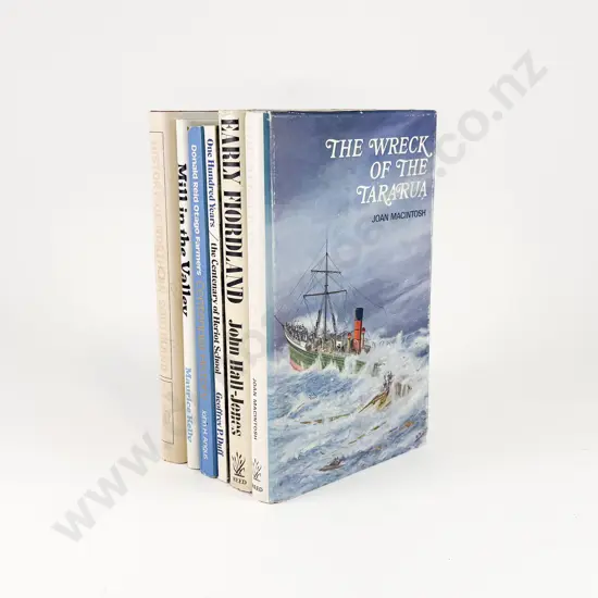 6 S.I. Volumes Including Fiordland Southland Etc