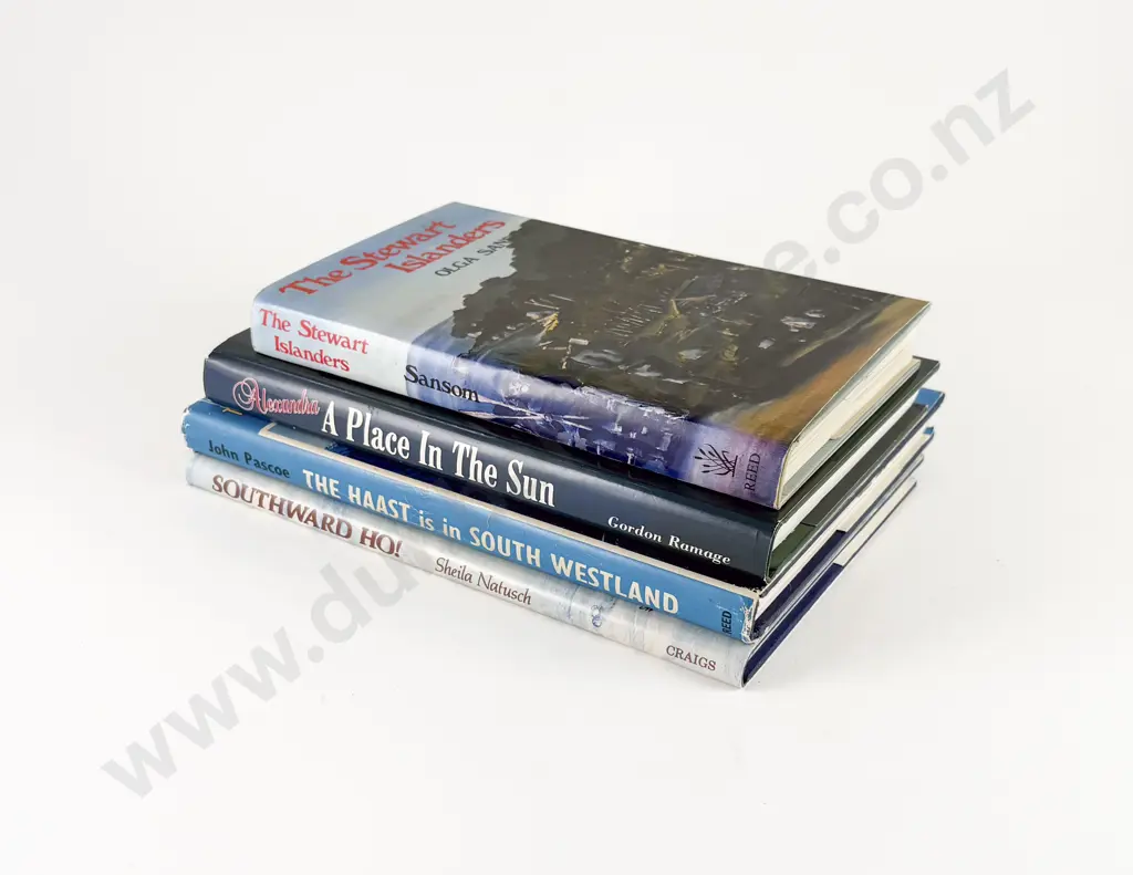 4 South Island Related Books Image 1++