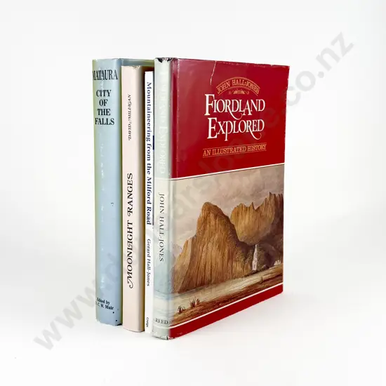 4 Large Modern South Island Books