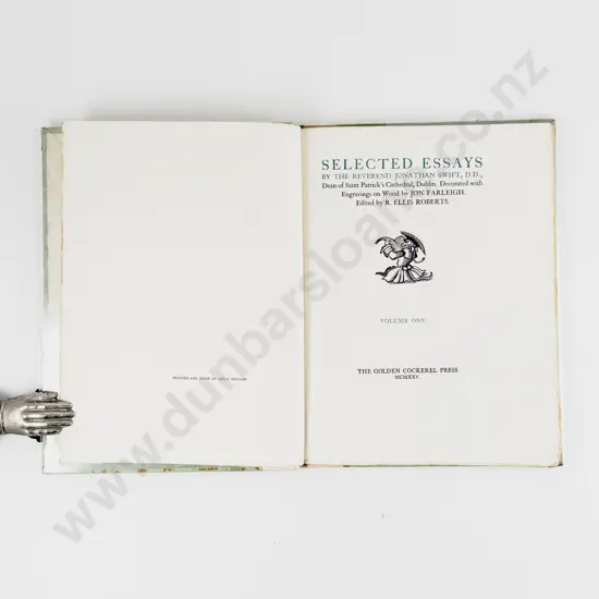 Swift The Reverend Jonathan - Selected Essays