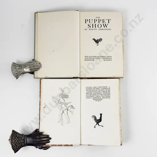 2 Golden Cockerel Press Volumes