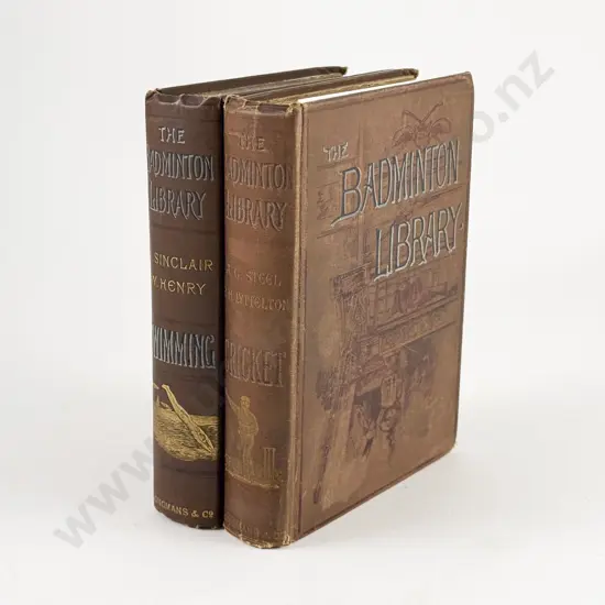 2 Badminton Library Sporting Volumes