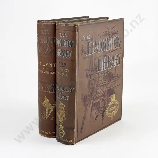 2 Badminton Library Volumes