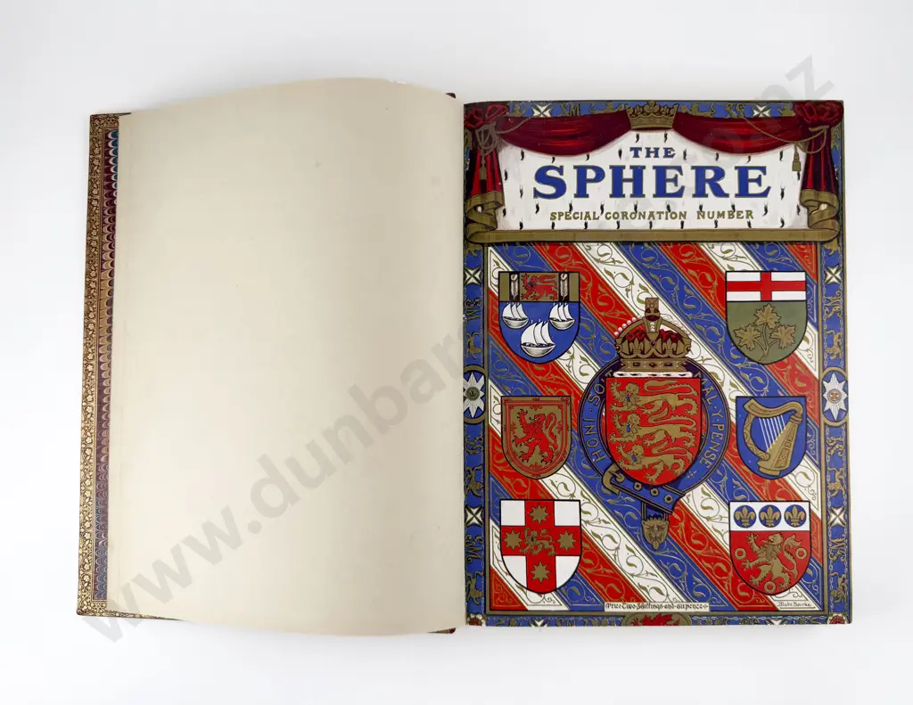 Finely Bound Copies Of The Sphere & Illustrated London News 1911 Coronation Issues Image 1++