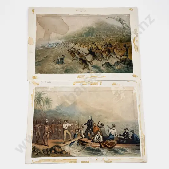 George Baxter - Pair Of 19th Century Baxter Prints