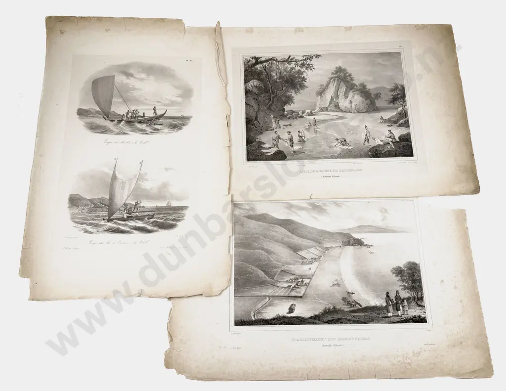 A Small Group Of Engravings After Louis August de Sainson(af) Image 1++