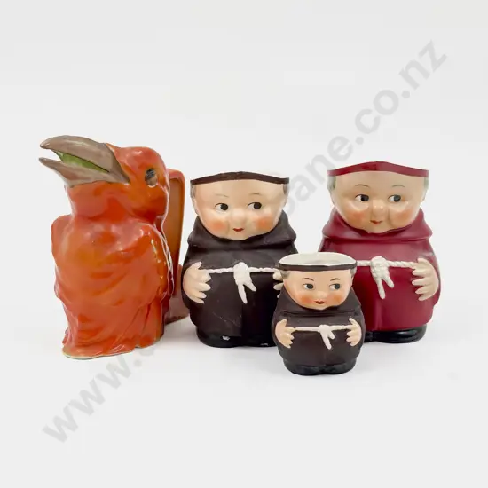 Three Goebel Friar Jugs and Other (faults)