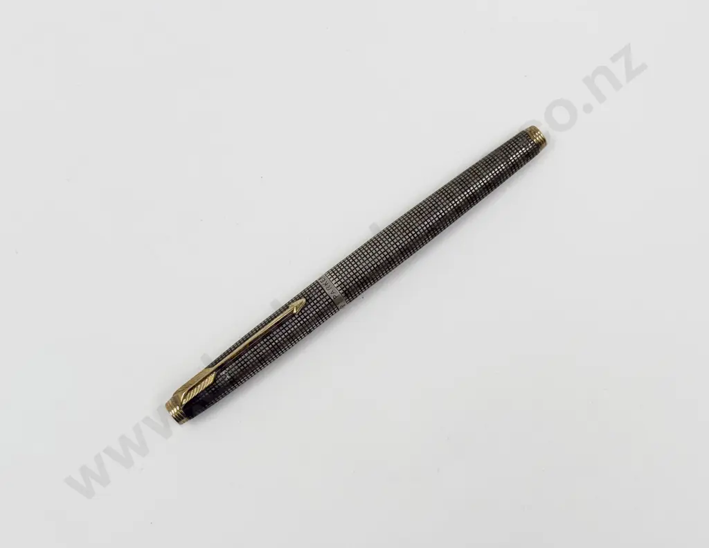 Sterling Silver Parker Fountain Pen Image 1++