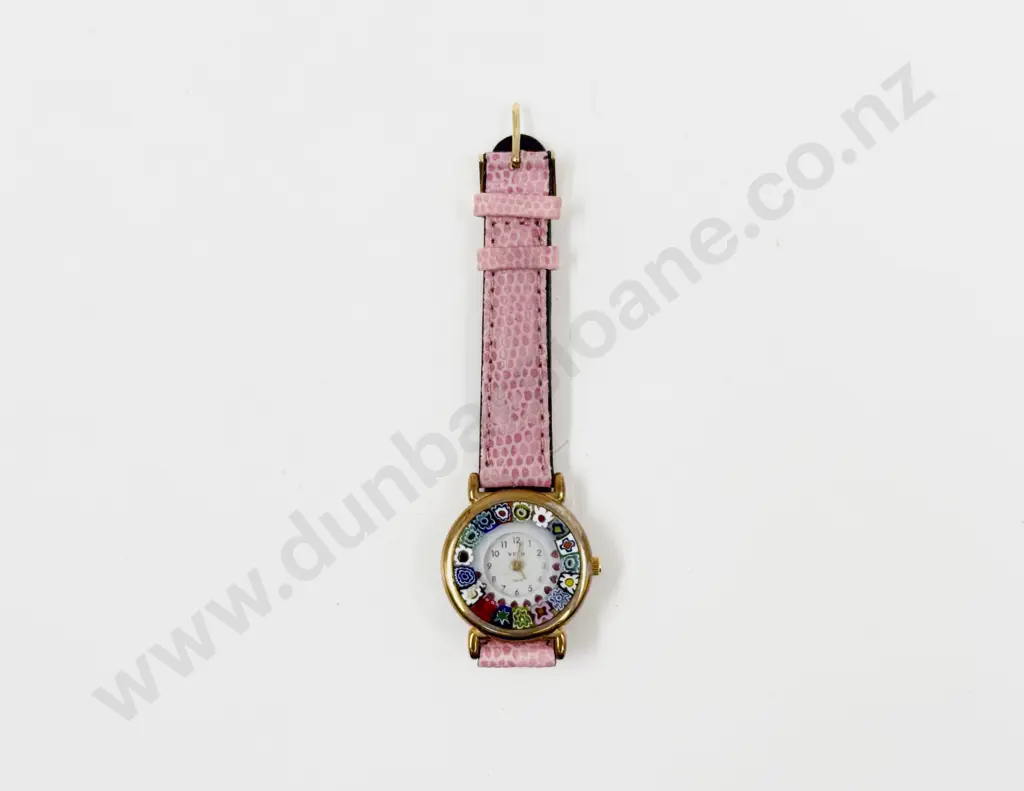 Murano Style Wrist Watch Image 1++