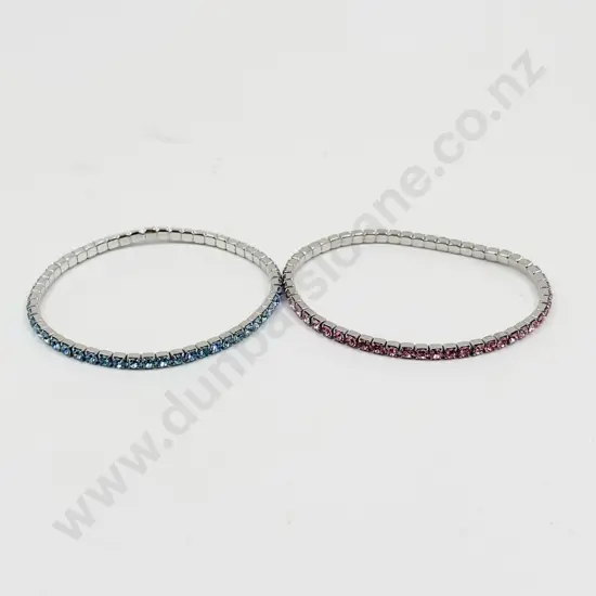 Two Swarovski Crystal Bracelets