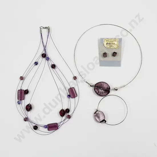 Murano Beaded Jewellery Set with Other