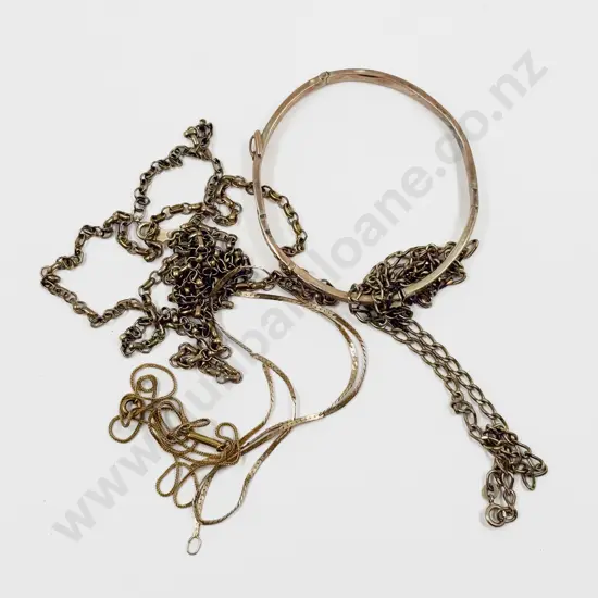 9ct Gold Pieces for Scrap and Plated