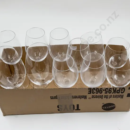 Box of Assorted Wine Glasses
