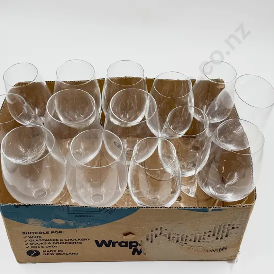 Box of Assorted Wine Glasses
