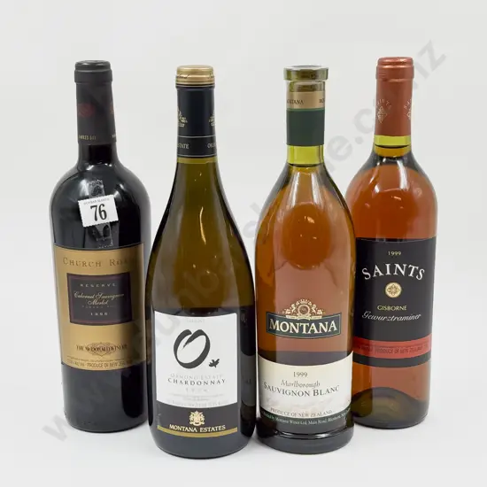Four Assorted NZ Vintage Wines