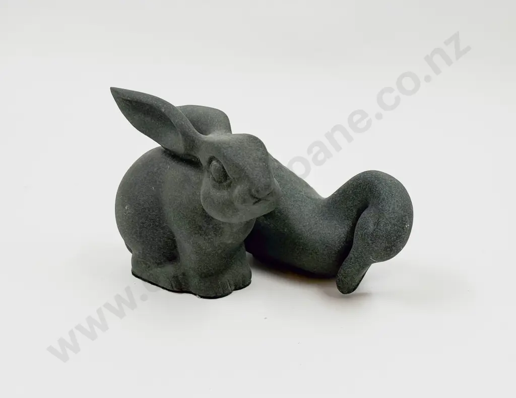 Two Stone Animal Ornaments Image 1++