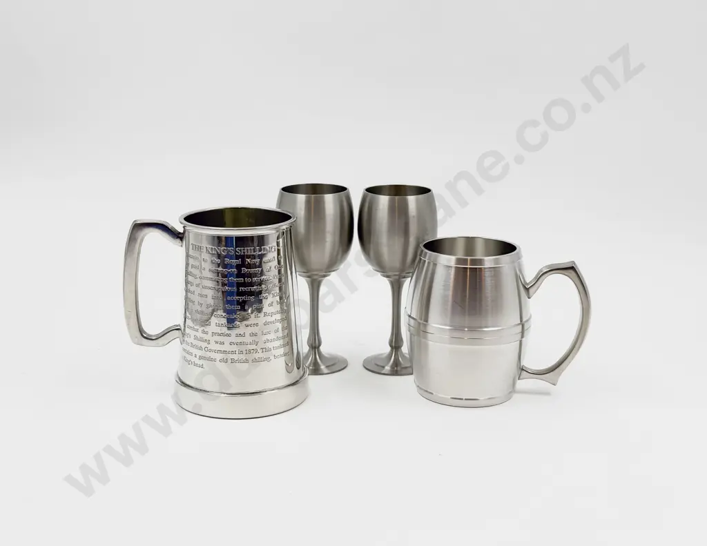 Quantity of Assorted Pewter Image 1++