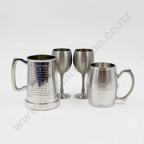 Quantity of Assorted Pewter