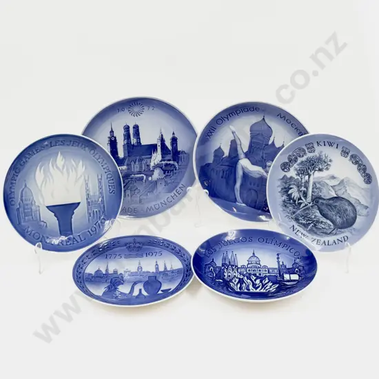 Quantity of Mostly Royal Copenhagen Comm. Plates Including NZ