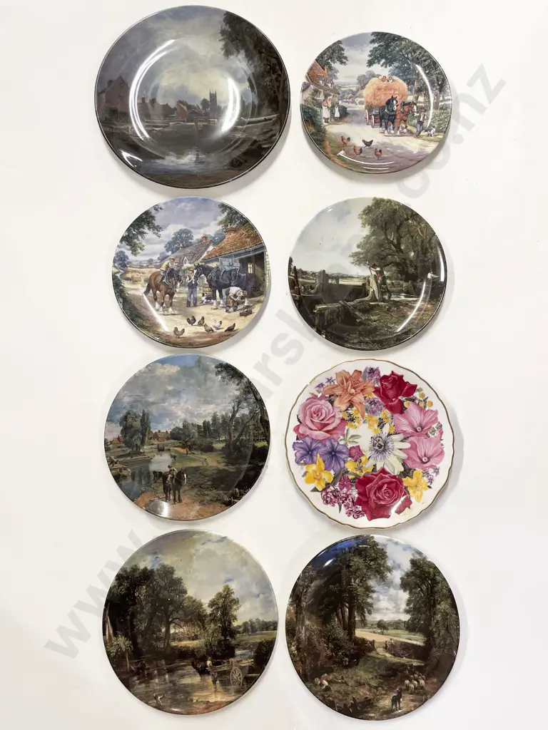 Eight Boxed RD Comm. Plates Image 1++
