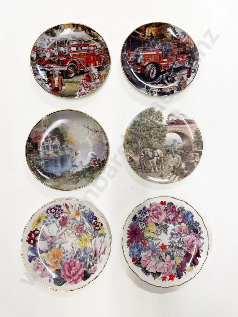 Six Assorted Comm. Plates incl Royal Albert Image 1++
