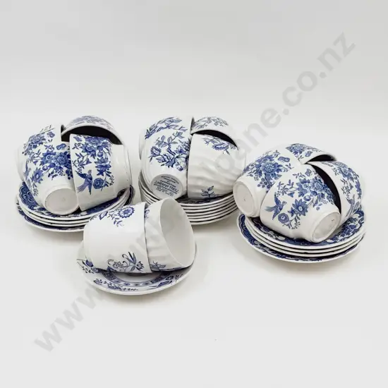 Assorted Blue & White Tea China