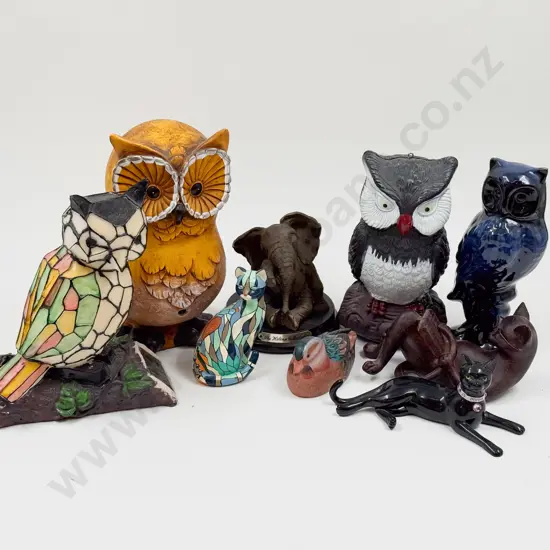 Box Quantity of Assorted Animal Ornaments