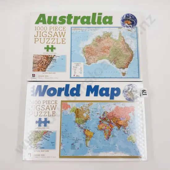 Two As New 1000 Piece Jigsaw Puzzles