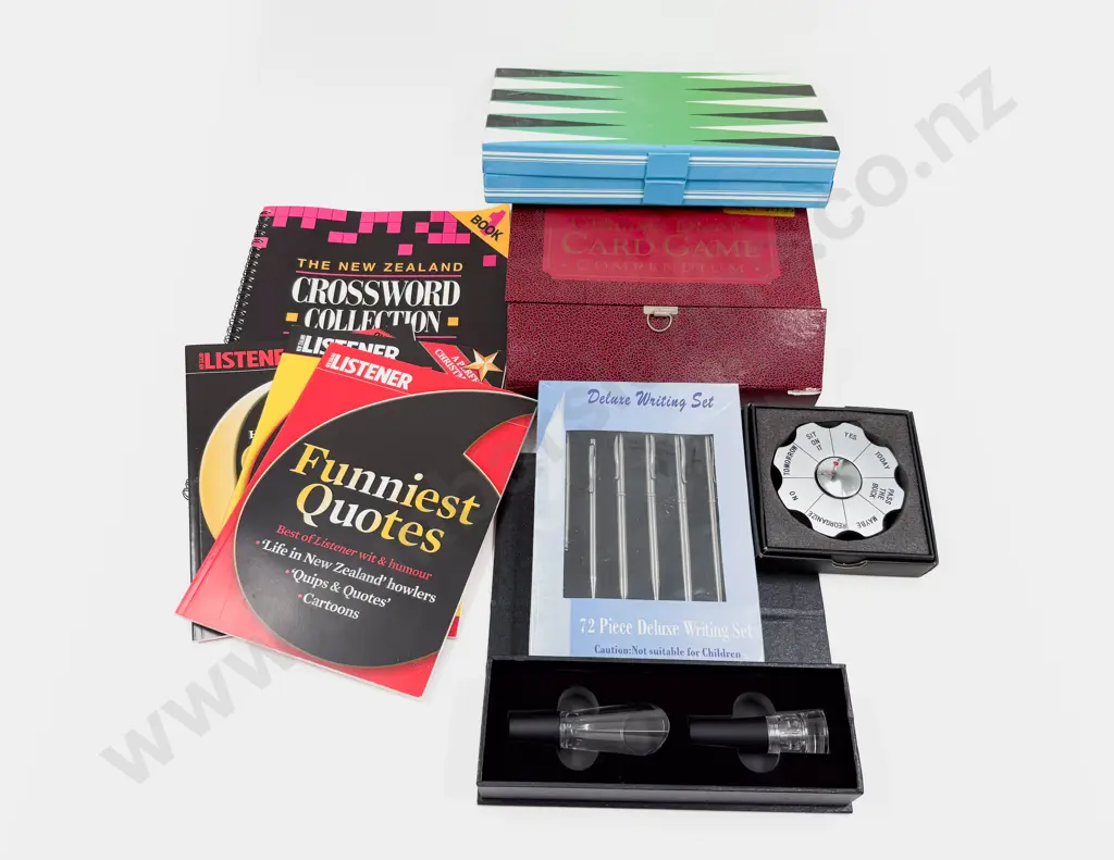 Quantity of Assorted incl Card Games Board Games & Writing Set Image 1++