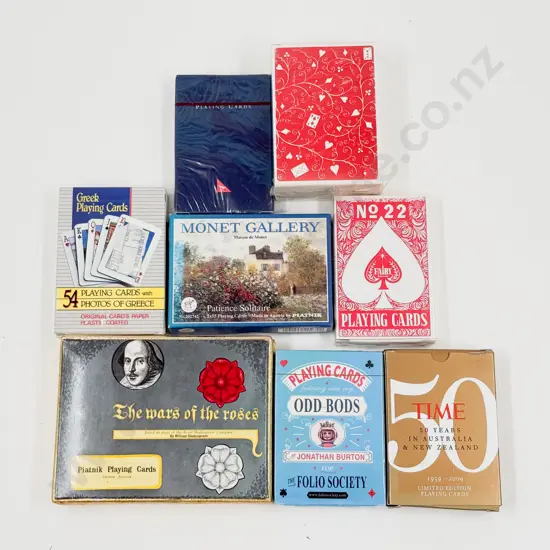 Quantity of Assorted Playing Cards