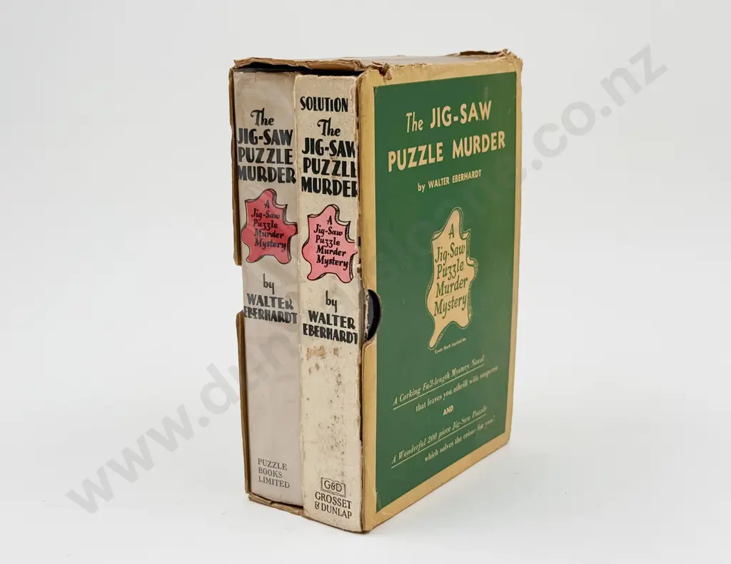 The Jig-Saw Puzzle Murder by Walter Eberhardt Image 1++