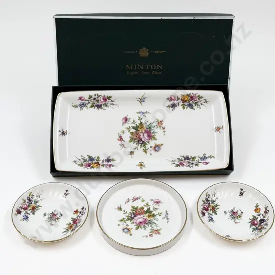 Four Pieces of Assorted Minton Fancy China