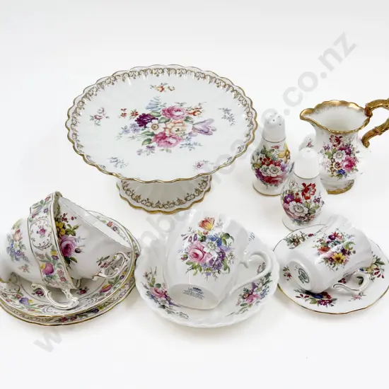 Quantity of Assorted Fancy Tea China incl Hammersley & Aynsley