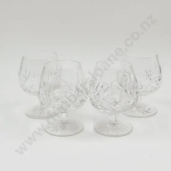 Four Waterford Crystal Brandy Balloons