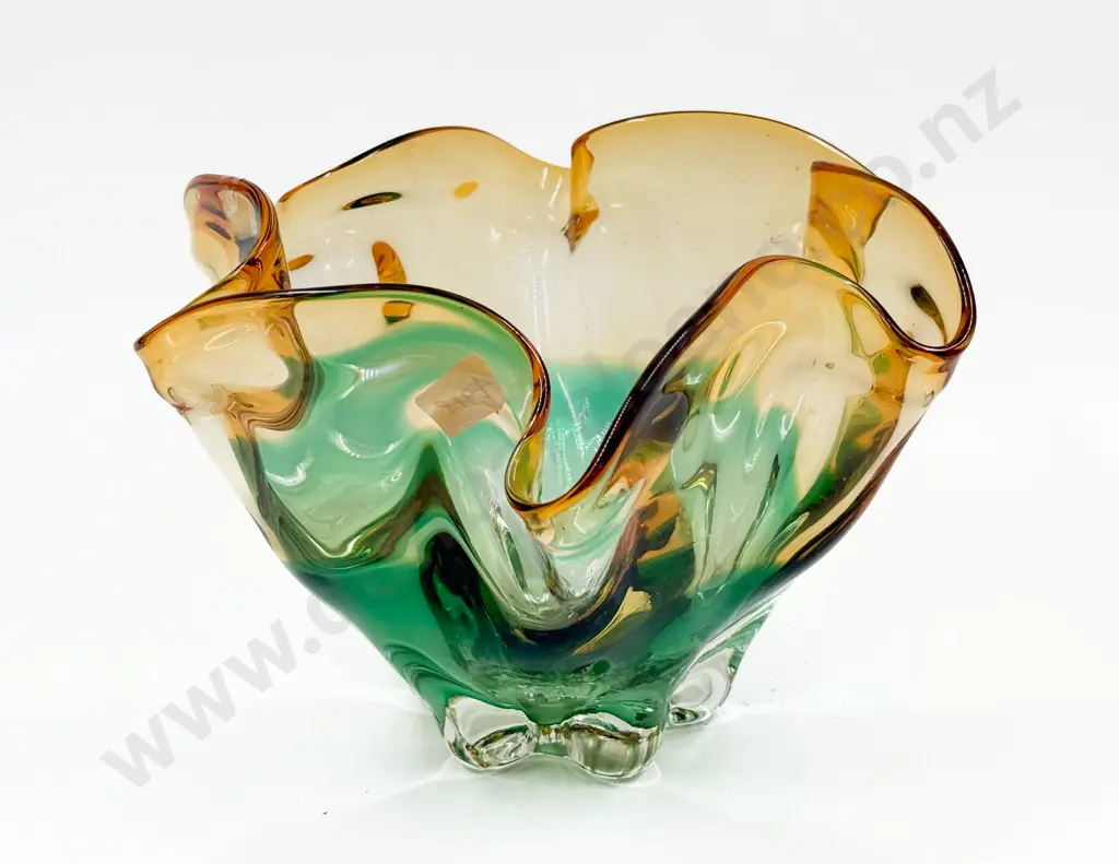 Murano Art Glass Table Bowl Image 1++